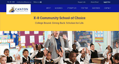 Desktop Screenshot of cantoncollegeprep.org